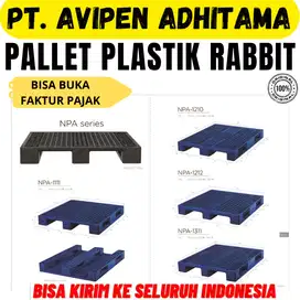 Pallet Plastik Rabbit Baru Ukuran NPR 1212 Balikpapan