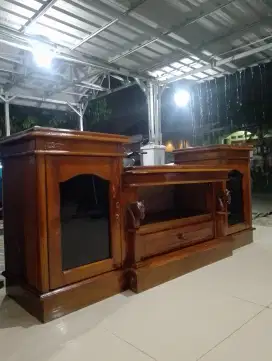 Jual Buffet TV kayu jati