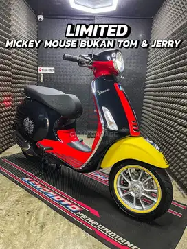 PIAGGIO VESPA MICKEY MOUSE LIMITED EDITION DELIVERY KM RAWATAN