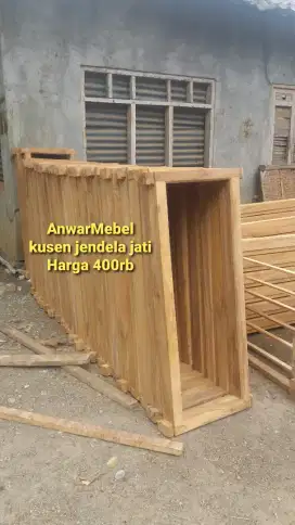 Kusen pintu jati