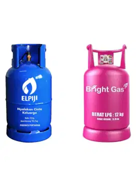 2 TABUNG GAS 12KG (KOSONG) (HARGA NETT)