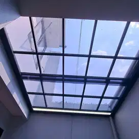 Kanopi manual sliding minimalis