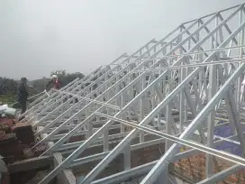 Kontruksi rangka baja ringan