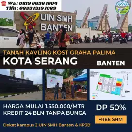 Tanah kavling kos kota serang Banten