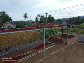 Baja ringan terpasng gudang kanopi rumah