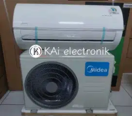 PROMO AC 1/2 PK MIDEA NEW FULL GOLDFIN GARANSI RESMI 10 TAHUN