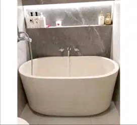 Bathtub bibir lurus handmade teraso
