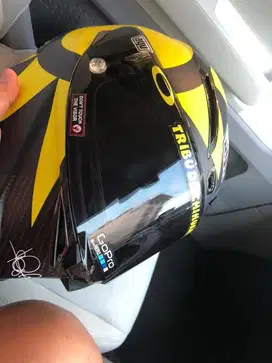 Visor agv pista race 3 ori ( black dan irridium )