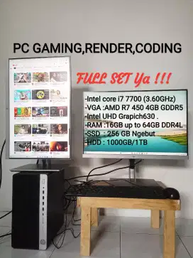 Pc gaming coding editing fullset