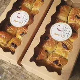 Bolen pisang keju coklat kombo Lidi COFFEE CORNER Bakeri