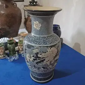 Vas Antik Cina Tinggi 53 cm