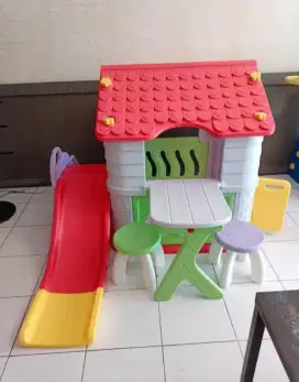 Playhouse rumah rumahan mainan anak labeille x tobebe haenim eduplay