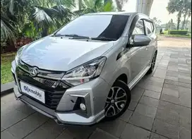 TDP Rendah - Daihatsu Ayla 1.2 R Deluxe Bensin 2020 Silver HF