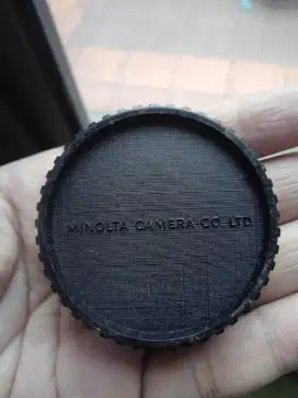 Minolta rear cap for MD mount Japan