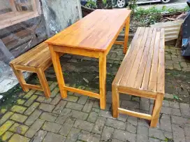 Meja kursi warkop
