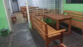 Kursi meja warkop cafe