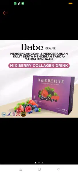 Dabe collagen pencerah