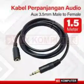 Kabel perpanjangan aux 1.5 meter