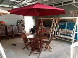 Kursi Set Meja Tenda Payung Outdoor