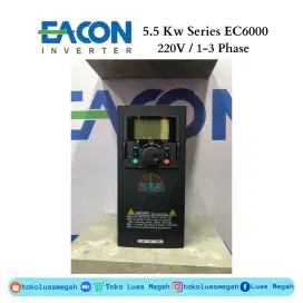 INVERTER EACON Series EC6000 5,5 Kw / 220V / 1 — 3 Phase