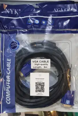 Kabel vga 5m by NYK kualitas A