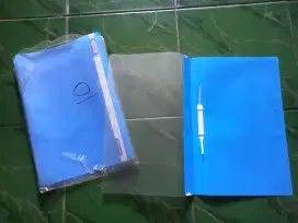 10 pcs MAP PLASTIK BARU SNELHEKTER WARNA BIRU ELEKTRIK MERK HOMBO