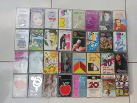 Jual kaset pita jadul antik vintage murah borongan