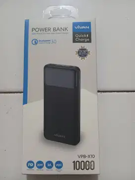 Vivan powerbank 10000mAh Quick Charge