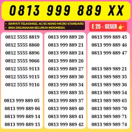 Nomor Cantik Kartu Perdana Simpati 4G 5G Telkomsel Nocan Simpati 9998