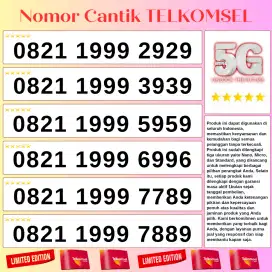 Nomor Cantik Kartu Perdana Simpati 4G 5G Telkomsel Nocan Simpati 1999x