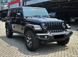 JEEP WRANGLER RUBICON 2023 HITAM ODO 7000 FULL RECORD LIKE NEW