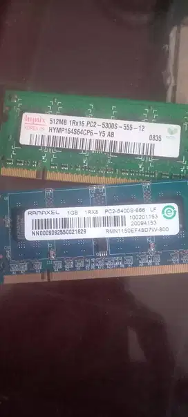 RAM Laptop 512 Mb PC2 5300