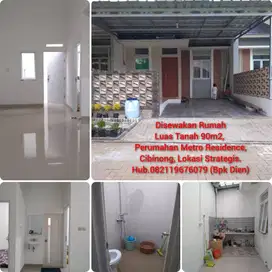 Rumah Disewakan di Perumahan Metro Residence Cibinong (dekat Mall CCM)