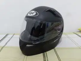 Helm KYT K2 Rider Black Doff Ukuran M