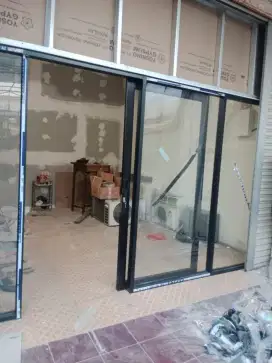 Pintu,jendela aluminium kaca