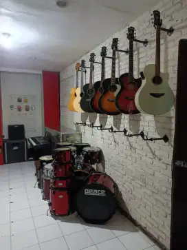 1 set Alat Musik untuk studio band Set alat band studio musik