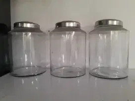 Toples kaca untuk snack atau asinan buah