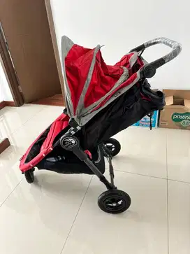 stroller babyzen  jogger cabin City Mini GT 2021 red like new mulus