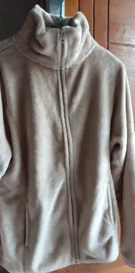 Jaket casual tracktop bahan beludru halus/ velvet