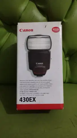 Flash Canon 430EX for canon camera