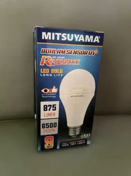 lampu otomatis sensor cahaya 9watt