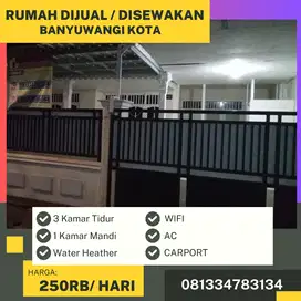 Dijual rumah dekat Pusat Kota Sobo Banyuwangi kota