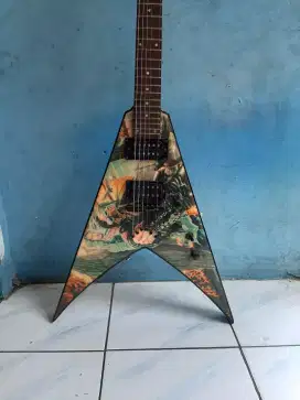 Gitar dean abomination  signature dave mustaine