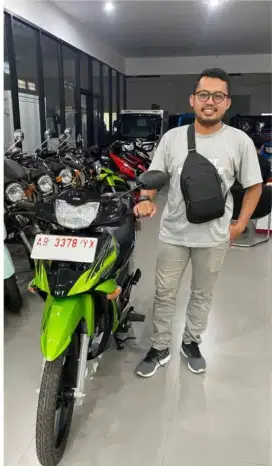 TVS bebek Neo XR 110 cc hijau