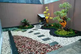 Jasa pembuatan taman kering taman minimalis dll #7