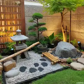 Jasa pembuatan taman .taman kering taman pertikal dll #8