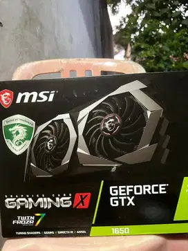 MSI GTX 1650 4GB DDR5 Gaming X / GTX 1650 4GB GAMING X GDDR5