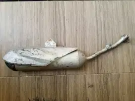 silincer knalpot KLX BF orisinil