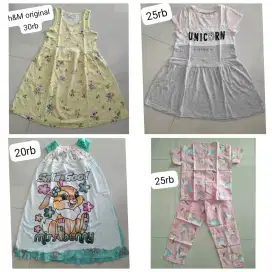 Baju tidur anak dan daster anak