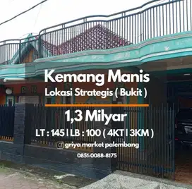 Dijual Rumah Lokasi Strategis di Palembang